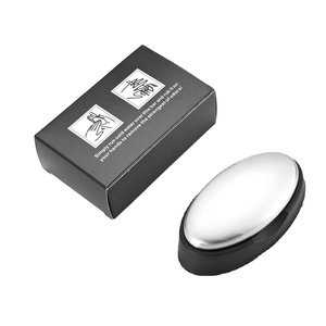 Savon Solide Artisanal Durable en Acier Inoxydable 304, Forme Ovale, pour le Visage, Blanchissant et Nettoyant, pour Adultes, Hôtels, Toilettes, au Lait - Product Image 1