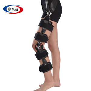 Rodillera, férula de fijación para rodilla, rodillera con fijación de gancho ajustable, soporte para rodilla - Product Image 2