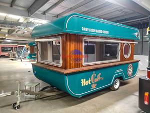 CE Certified Ice Cream Coffee Trailer Fully Equipped Mobile Kitchen for Europe - Product Image 3