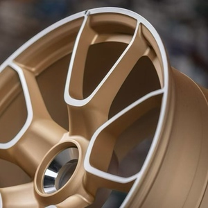 Nouvelles jantes en alliage d'aluminium forgé monobloc noir mat 17-21 pouces 8 branches 5x112/114.3 pour Abarth 500 <span class=keywords><strong>Mini</strong></span> <span class=keywords><strong>Cooper</strong></span> <span class=keywords><strong>S</strong></span> Décalage 25-42 - Product Image 2