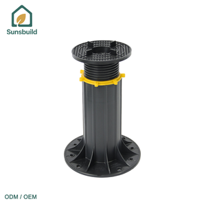 Sunsbuild Factory Plastic High Strength Adjustable Roof Deck Pedestals System for Kitchen and Rooftop Projects - Product Image 1