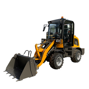 Бесплатная доставка мини-колесный погрузчик в различных спецификациях 1-3 тонны Землеройная техника 4x4 фронтальный погрузчик - Product Image 6