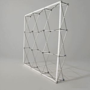 Expositor Publicitario Pop-Up 3x3m, Sublimación de Tinta, 100% Poliéster, Marco de Aluminio, Tela Tensada, Ligero, Reutilizable, Logotipo de Alta Definición - Product Image 4