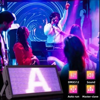 Projecteur stroboscopique LED RGB 250W, 105 segments, effet de lavage simple/double lettre, certifié CE LVD FCC pour DJ, discothèque, club et spectacles en direct