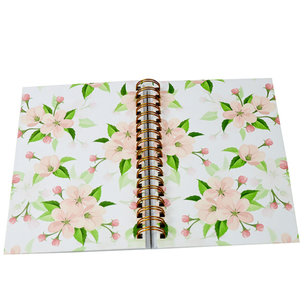 Bán Buôn Trong Kho Biểu Tượng Tùy Chỉnh A5 Xoắn Ốc Ràng Buộc Máy Tính Xách Tay In Hoa Thiết Kế Văn Phòng Nhật Ký Cho Các Trường Học & Hộp Quà Tặng Đóng Gói - Product Image 1