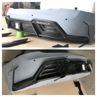 Kit carrosserie en fibre de carbone pour Tesla Model S, style LART, pare-chocs avant et arrière, jupes latérales, aileron, lames d'air, amélioration du pare-chocs de voiture