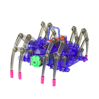 Kit d'assemblage DIY de robot araignée bionique, modèle mécanique électrique rampant, projet d'apprentissage scientifique STEM pour enfants et adolescents