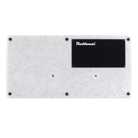 Pedalboard gitar Mini RPB-1 dengan tas jinjing menampilkan bahan aluminium dan plastik tahan lama