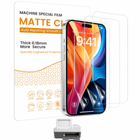 Film de protection d'écran mat anti-lumière bleue UV en TPU ultra-fin personnalisé pour S24 S25 Ultra, vente en gros
