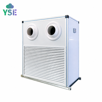 Unité de traitement d'air à jet longue portée de type vertical pour la ventilation des ateliers industriels, gymnases et stades