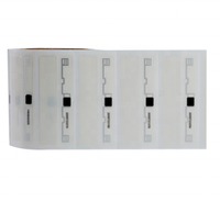 Étiquette RFID UHF en papier PET transparent pour pare-brise de véhicule, phare, camions, autorisation d'accès