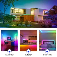 Bande lumineuse LED WS2814 RGBW FCOB 784 LED SPI adressable IC Dream Color 10 mm haute flexibilité pour usage extérieur en matériau ABS DC24V