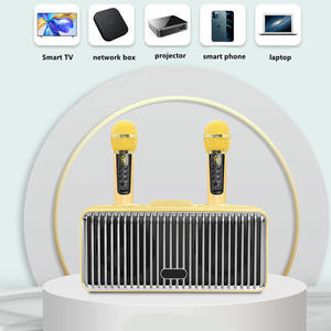 Sistema de <span class=keywords><strong>Karaoke</strong></span> con Micrófono Dual TD-SD-319, Altavoz Portátil Recargable Palm KTV, Caja de Sonido Inalámbrica BT5.0 - Product Image 4