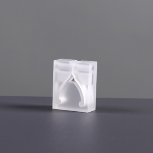 Tùy chỉnh chế biến chất lượng cao thủy tinh thạch anh hình Laser khoan mảnh thạch anh tròn vuông mảnh - Product Image 6