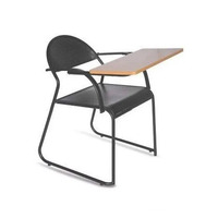 Muebles Escolares, Escritorio y Sillas de Estudio de Madera para Aula o Sala de Capacitación con Tablero de Escritura