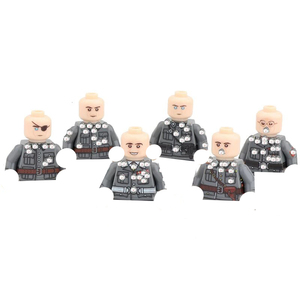 Figurines de construction de haute qualité - Personnages de films et de séries télévisées, officiers, généraux, soldats - Jouets de construction en plastique - Product Image 1