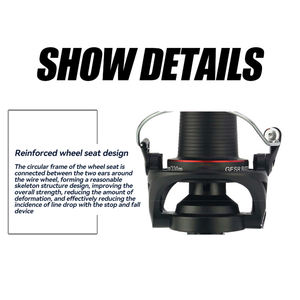 海水釣り用ペスカマックスドラッグ10KG強力大型釣りリール8000 9000 10000シリーズ遠投スピニングリール - Product Image 6