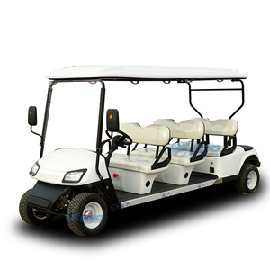Carrito de Golf Eléctrico en Venta de Fábrica, Buggy para 6 Pasajeros, Carrito de Golf para Hotel, Vehículo para Servicio al Aire Libre, Hecho en China - Product Image 3