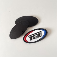Patchs en PVC 3D à coller, patchs en caoutchouc personnalisés pour chemises