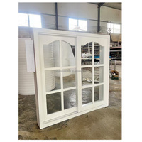 LONGXUAN Fenêtres en bois de conception moderne sur mesure persienne ouverte anti-poussière à haute transmission de la lumière Cuisine Salon