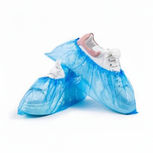 พลาสติกแบบใช้แล้วทิ้งสุขาภิบาล100ชิ้น (50คู่) ครอบคลุมรองเท้า - Product Image 1