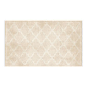 Alfombra Rectangular Moderna Color Crema 8x10, Imitación de Cachemira, Lavable, Antideslizante, para Sala de Estar o Dormitorio - Product Image 4