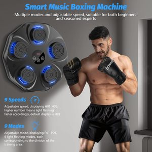 Machine de boxe musicale TGLLM, grande cible électronique murale avec écran LED et connectivité Bluetooth pour l'entraînement physique - Product Image 2
