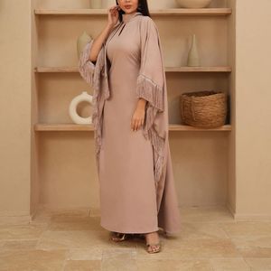 <span class=keywords><strong>Abito</strong></span> EID 2026 U.CHIC Elegante e Raffinato con Frange e <span class=keywords><strong>Mezze</strong></span> <span class=keywords><strong>Maniche</strong></span> Lunghe per Donne Musulmane Jalabiya - Product Image 4