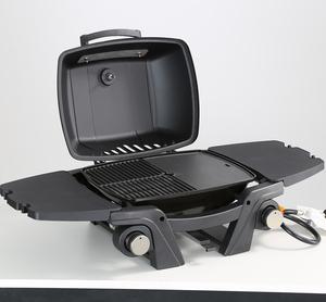 Certified Premium Portable 2-Burner <strong>Propane</strong> BBQ Grill with Removable Side Tables Cast Iron <strong>Griddle</strong> Outdoor <strong>Camping</strong> &amp; RV Cooking - Product Image 6