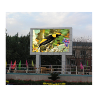 Écran géant d'affichage publicitaire extérieur LED P5, mur LED, taille personnalisée, étanche IP65, écran LED Nova Control