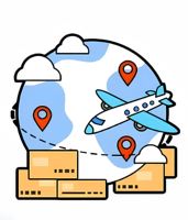 Transitaire aérien Chine, agent logistique porte-à-porte DDP, livraison rapide Amazon FBA au territoire entier du Canada
