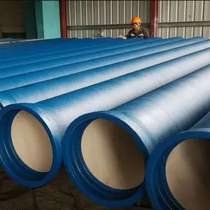 Hot Sale Concessional Cement Lining Class C25 C30 C40 Dn80mm-dn1500mm Ductile Iron Pipe Of Superior Quality