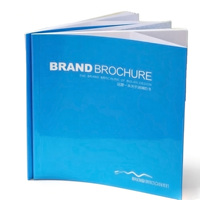 Catalogue imprimé de bonne qualité, reliure parfaite, plastification, couverture souple, A4, introduction du produit
