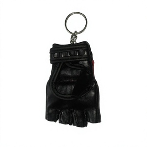 Low Price Men's And Women's MMA Mini Boxing <b>Key</b> Chain High Quality Pu Leather Gloves Shape <b>Key</b> Chain - Product Image 4