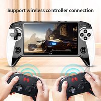 Console de jeu portable X9 avec écran de 5,5 pouces, 8 émulateurs et Wi-Fi - Appareil rétro portable