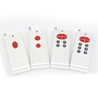 1000 mètres longue distance 1 2 6 8 boutons RF télécommande sans fil 433mhz 315mhz code d'apprentissage code fixe