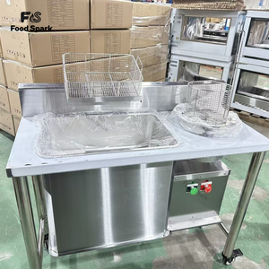 Máquina Eléctrica para Empanizar Pollo, Equipo para Empanizar Hamburguesas de Pollo Frito, Máquina Comercial para Empanizar para <span class=keywords><strong>Kfc</strong></span> <span class=keywords><strong>Mcdonald</strong></span> - Product Image 2