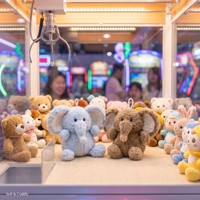 Más de 1000 estilos de juguetes de peluche de animales de 8 pulgadas, muñecos de peluche suaves para máquinas de grúas, premios de elefantes para niños, más de 50 diseños nuevos al mes