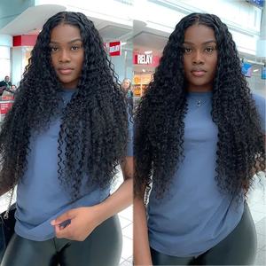 Lot de cheveux humains 15A, bouclés birmanes # Extensions de cheveux naturels bruts couleur 1B, lots de tissages de cheveux indiens humains pour femmes, offres groupées - Product Image 2