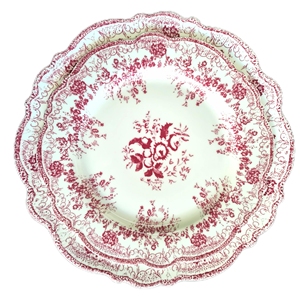 Exquisitos Juegos de Vajilla de Porcelana Nueva para Fiestas y Bodas, con Borde de Flores, Estilo Romántico, Venta al por Mayor, OEM, ODM Disponible - Product Image 5