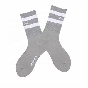 KANGYI Grau Glow In The Dark Mode Hohe Qualität Happy Sport Crew Socken Männer - Product Image 1