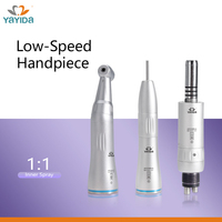Ensemble de pièces à main chirurgicales dentaires Jet d'eau intérieur 1:1 Airmotor/ Straight/ Contra Angle Dental Handpiece
