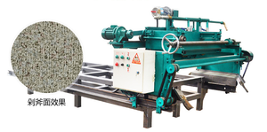 Mesin pemotong sumbu pemotong batu marmer peralatan pengolahan granit permukaan nanas mesin cetak permukaan luka alat pembentuk - Product Image 2