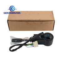 Interruptor Combinado para Columna de Dirección Genhorizon, Conector Redondo de Ocho Pines, Control de Luces y Señales de Giro para Cargadora de Ruedas Universal