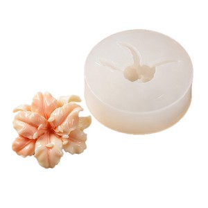 Molde de Silicona con Forma de Flor de Lirio, Molde para Velas, Decoración de Pasteles, Jabón Hecho a Mano, Herramienta de Repostería de Silicona - Product Image 1