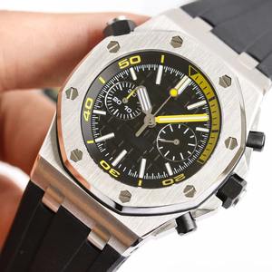 Reloj Mecánico Automático de Acero Inoxidable Drioshipping, Estilo Deportivo Moderno, Esfera de 42 mm, Diseño Multifuncional - Product Image 3