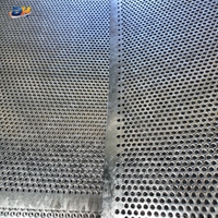 Panel de Chapa Metálica Perforada de Acero Inoxidable, Placa Perforada de Aluminio, Lámina Decorativa con Orificios, Suministro de Fábrica