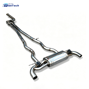ระบบท่อไอเสียแบบ Cat-Back สแตนเลสสตีลไหลเวียนสูง พร้อมวาล์วควบคุมในตัว สำหรับ BMW 840i G16 B58 3.0T - Product Image 1