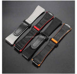 Correa de Reloj de Alta Calidad RM050/RM055 con Cierre de Gancho y Bucle, 25 mm, Correa de Tela, Cuero, Lona y Nailon para Reloj <span class=keywords><strong>Richard</strong></span> Mille - Product Image 5