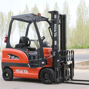 מפעל יצוא ישיר מיני חשמלי מלגזה 1 1.5 2 3 טון טריפלקס בצד התורן אמין סין קטן מלגזה יצרנים מלגזה - Product Image 1